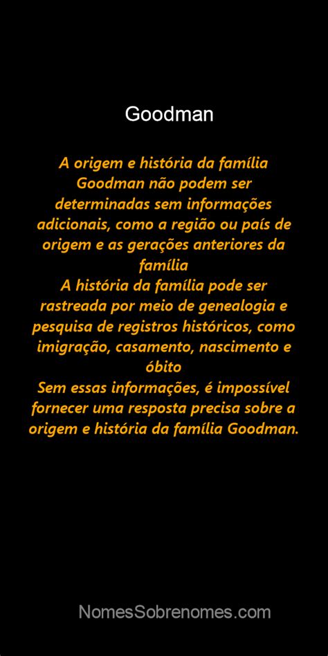incesto goodman|Família Goodman luta para achar autor .